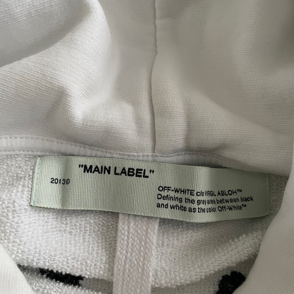 NWT Off-White Exclusive Mykonos White Hoodie - Picture 5 of 6